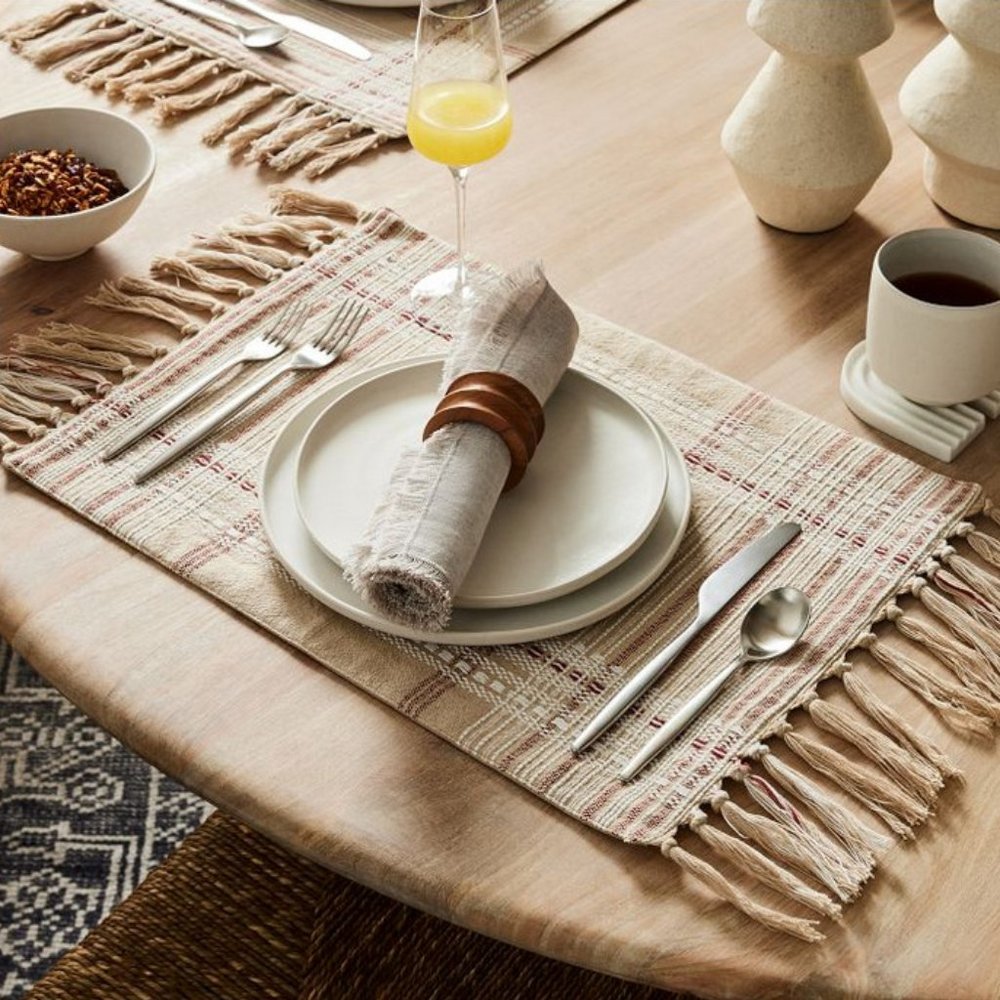West Elm Placemats, Set of Eight - Tangier, NWT